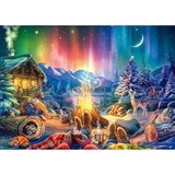 Schmidt Spiele Romanticismo del falò sotto il cielo stellato, Puzzle 