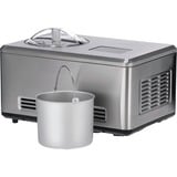 Severin Macchina per gelato 2-in-1 con funzione yogurt, Gelatiera acciaio inox satinato