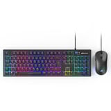 Sharkoon SKILLER SGB15, Set desktop Nero