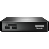 Shuttle XPC nano NS02EV2 Rockchip RK3368 2 GB DDR3L-SDRAM 16 GB eMMC Android 8.1 Mini PCI Mini PC Nero, Barebone Nero, Rockchip, RK3368, 2 GB, DDR3L-SDRAM, 16 GB, Android 8.1