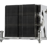 SilverStone XE02-2066 Processore Refrigeratore 6 cm Nero, Acciaio inossidabile argento/Nero, Refrigeratore, 6 cm, 1600 Giri/min, 8400 Giri/min, 52 dB, 43 pdc/min