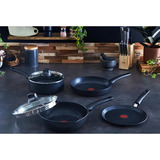 Tefal Padella wok Black Stone, Ø 28cm Nero
