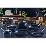 Tefal Padella wok Black Stone, Ø 28cm Nero