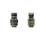 Thermal Grizzly DeltaMate Quick Disconnect, Connessione argento lucido/nichel