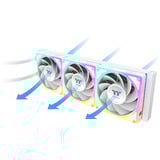 Thermaltake MAGCurve 360 Ultra AIO ARGB Snow Edition, Raffreddamento ad acqua bianco
