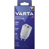 VARTA Caricatore Speed Charger, Caricabatterie bianco