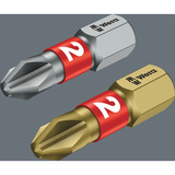 Wera 05049056001, Set di bit Nero/Verde
