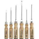 Wiha Set di cacciaviti da officina, 6 pezzi, Cacciavite marrone