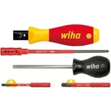 Wiha Set di cacciaviti dinamometrici TorqueVario-S electric, Cacciavite rosso/Giallo