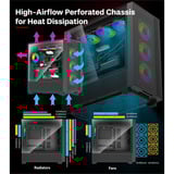 Xilence Flux X916.ARGB, Chassis Tower Nero