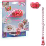 ZAPF Creation BABY born Dummy with Clip 2 assorted, Accessori della bambola BABY born Dummy with Clip 2 assorted, Porta ciuccio e ciuccio per bambola, 3 anno/i