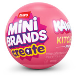 ZURU Zuru Mini Brands - Create Kawaii Kitchen, Bricolage Multicolore
