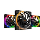 be quiet! Light Wings | 140mm PWM Triple Pack high-speed Case per computer Ventilatore 14 cm Nero 3 pz, Ventola Nero, Ventilatore, 14 cm, 2200 Giri/min, 31 dB, 71,7 pdc/min, 121,82 m³/h