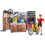 bruder bworld Negozio e Officina di Biciclette, Gioco figura 