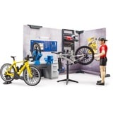 bruder bworld Negozio e Officina di Biciclette, Gioco figura 