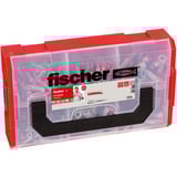 fischer FixTainer - DuoPower, Tassello grigio chiaro/Rosso
