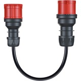 go-e Adattatore per Gemini flex 11 kW, CEE rosso trifase 16A > CEE rosso 32A Nero