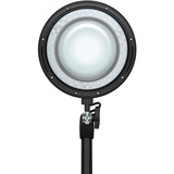 goobay Lampada lente LED con morsetto 10W, Luce LED Nero