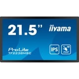 iiyama TF2238MSC-B1 Monitor PC 53,3 cm (21") 1920 x 1080 Pixel Full HD LED Touch screen Nero, Monitor LED Nero, 53,3 cm (21"), 1920 x 1080 Pixel, Full HD, LED, 5 ms, Nero