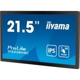 iiyama TF2238MSC-B1 Monitor PC 53,3 cm (21") 1920 x 1080 Pixel Full HD LED Touch screen Nero, Monitor LED Nero, 53,3 cm (21"), 1920 x 1080 Pixel, Full HD, LED, 5 ms, Nero