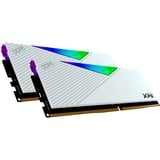 ADATA LANCER RGB memoria 32 GB 2 x 16 GB DDR5 288-pin DIMM bianco, 32 GB, 2 x 16 GB, DDR5, 6400 MHz, 288-pin DIMM