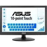ASUS VT168HR 39,6 cm (15.6") 1366 x 768 Pixel WXGA LED Touch screen Nero Nero, 39,6 cm (15.6"), 1366 x 768 Pixel, WXGA, LED, 5 ms, Nero
