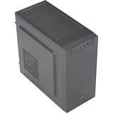 Aerocool CS-108 Mini Tower Nero Nero, Mini Tower, PC, Nero, micro ATX, Mini-ITX, ABS, SPCC, 15,1 cm