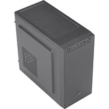 Aerocool CS-108 Mini Tower Nero, Chassis Tower Nero, Mini Tower, PC, Nero, micro ATX, Mini-ITX, ABS, SPCC, 15,1 cm