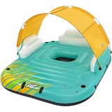 Bestway 43407 galleggiante da piscina e da spiaggia Multicolore Tinta unita PVC Isola galleggiante turchese/Giallo, Multicolore, Isola galleggiante, Tinta unita, PVC, Bambino/Bambina, 450 kg