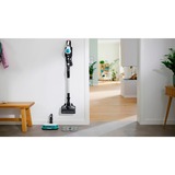 Bosch BKS71HYG1 scopa elettrica Aspirapolvere a bastone 2 in 1 Batteria Secco e bagnato HEPA Senza sacchetto Nero, Bianco 3 Ah, Aspirapolvere verticale bianco, Aspirapolvere a bastone 2 in 1, Senza sacchetto, Nero, Bianco, Secco e bagnato, HEPA, Filtro