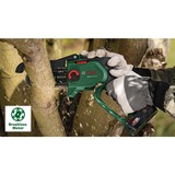 Bosch EasyChain 18V-15-7 Nero, Verde, Sega a catena verde/Nero, 13 cm, 15 cm, 6,95 m/s, 1,1 mm, Nero, Verde, Batteria