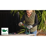 Bosch EasyChain 18V-15-7 Nero, Verde, Sega a catena verde/Nero, 13 cm, 15 cm, 6,95 m/s, 1,1 mm, Nero, Verde, Batteria