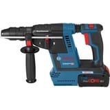 Bosch GBH 18V-26F 980 Giri/min SDS-plus, Trapano a percussione blu/Nero, SDS-plus, Motore senza spazzole, 2,6 cm, 980 Giri/min, 2,6 J, 4350 IPM