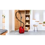 Bosch Serie 4 BGD38RD1H aspirapolvere a traino 4 L Aspiratore a cilindro Secco 600 W Sacchetto per la polvere rosso, 600 W, Aspiratore a cilindro, Secco, Sacchetto per la polvere, 4 L, Micro