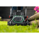 Bosch Tosaerba a batteria Rotak18V2-43, 36 Volt (2x18V) + lama + tappo per pacciamatura, Rasaerba verde/Nero