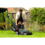 Bosch Tosaerba a batteria Rotak18V2-43, 36 Volt (2x18V) + lama + tappo per pacciamatura, Rasaerba verde/Nero