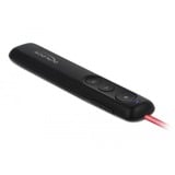 DeLOCK 64092 puntatore wireless Nero Nero, USB, 30 m, Nero