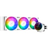 DeepCool CASTLE 360EX A-RGB WH Processore Raffreddatore di liquidi tutto in uno 12 cm Bianco, Raffreddamento ad acqua bianco, Raffreddatore di liquidi tutto in uno, 12 cm, 69,34 pdc/min, Bianco