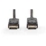 Digitus AK-340100-150-S, Cavo Nero
