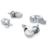 Digitus Ruote bloccabili per alloggiamento a parete standard, Rotolo 250 kg, Turchia, 48,3 cm (19"), 4 pz