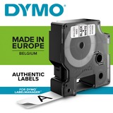 Dymo D1 - Standard Etichette - Nero su bianco - 9mm x 7m Nero su bianco, Poliestere, Belgio, -18 - 90 °C, DYMO, LabelManager, LabelWriter 450 DUO