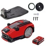 EINHELL 3413991 FREELEXO CAM 500, Robot tagliaerba rosso/Nero