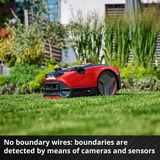 EINHELL Power X-Change Robot tagliaerba FREELEXO CAM 500 rosso/Nero