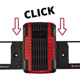 EINHELL Supporto da parete per batteria Power X-Change, Montaggio a parete Nero