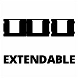 EINHELL Supporto da parete per batteria Power X-Change, Montaggio a parete Nero