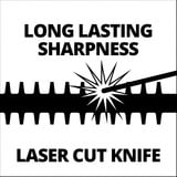 EINHELL Tagliasiepi a batteria Power X-Change GC-CH 18/50 Li-Solo, 18 Volt rosso/Nero