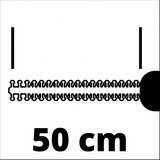 EINHELL Tagliasiepi a batteria Power X-Change GC-CH 18/50 Li-Solo, 18 Volt rosso/Nero