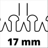 EINHELL Tagliasiepi a batteria Power X-Change GC-CH 18/50 Li-Solo, 18 Volt rosso/Nero