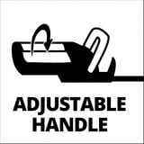 EINHELL Tagliasiepi a batteria Power X-Change GC-CH 18/50 Li-Solo, 18 Volt rosso/Nero