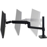 Ergotron LX Braccio per Monitor con Colonna Alta, Base per monitor Nero